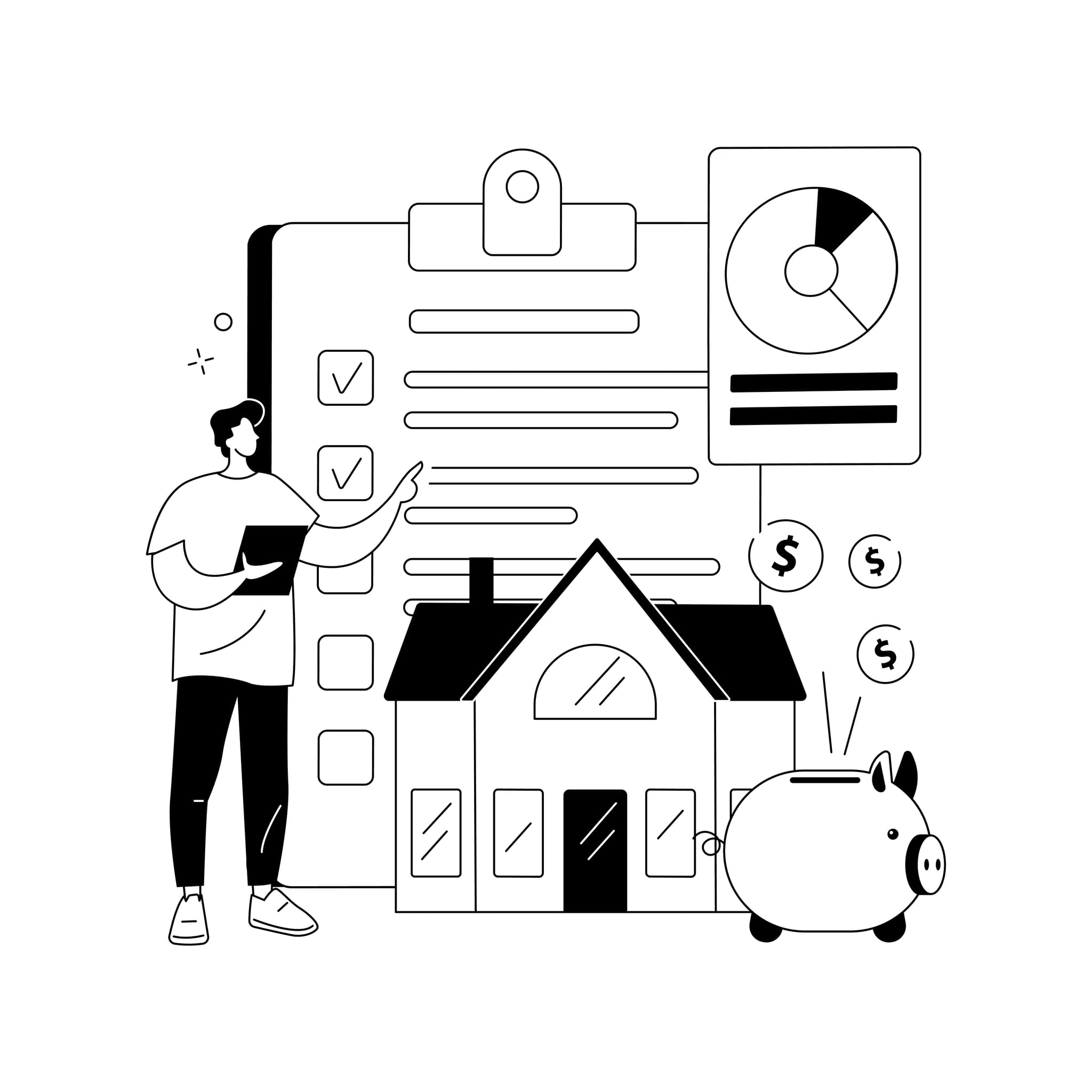 Landing page illustration